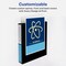 Avery TouchGuard Protection View 3 Ring Binder, Clear View Cover, 1.5" Slant Rings, 1 White Binder (17142)